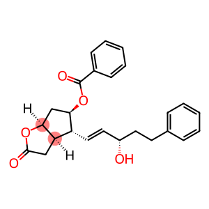 (3aR,4R,5R,6aS)-5-(benzoyloxy)hexahydro-4-[(1E,3S)-3-hydroxy-5-phenyl-1-penten-1-yl]-2H-Cyclopenta[b]furan-2-one