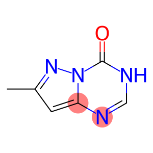 Pyrazolo[1,5-a]-1,3,5-triazin-4(1H)-one, 7-methyl- (9CI)
