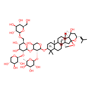 -diepoxy-20-hydroxydammar-24-en-3-ylO-6-deoxy-α-L-mannopyranosyl-(1→2)-O-[O-β-D-