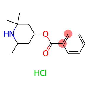2,2,6-trimethylpiperidin-4-yl benzoate hydrochloride