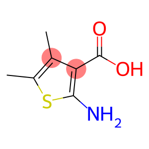 3-Carboxy-4,5-dimethylthiophen-2-amine, 2-Amino-3-carboxy-4,5-dimethylthiophene