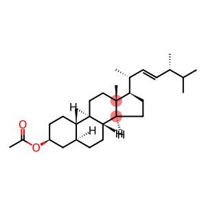 (22E)-5α-Ergosta-14,22-dien-3β-ol acetate