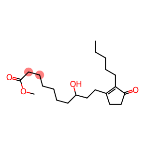 η-Hydroxy-3-oxo-2-pentyl-1-cyclopentene-1-decanoic acid methyl ester