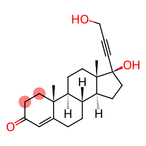 17beta-hydroxy-17-(3-hydroxy-1-propynyl)androst-4-ene-3-one