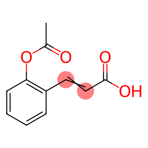 3-(2-Acetoxyphenyl)acrylicacid