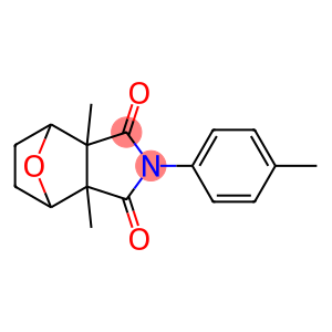 3a,4,5,6,7,7a-Hexahydro-3a,7a-dimethyl-2-(4-methylphenyl)-4,7-epoxy-1H-isoindole-1,3(2H)-dione