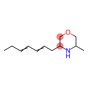 3-(2,4-Heptadienyl)-5-methylmorpholine