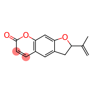 2,3-Dihydro-2-isopropenyl-7H-furo[3,2-g][1]benzopyran-7-one