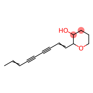 2H-Pyran-3-ol, tetrahydro-2-(1,7-nonadiene-3,5-diynyl)-