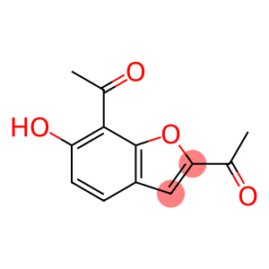 1,1'-(6-Hydroxy-2,7-benzofurandiyl)bisethanone