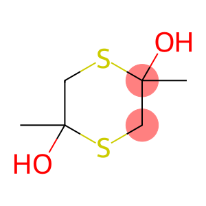 4-Dithiane-2,5-diol,2,5-dimethyl-1