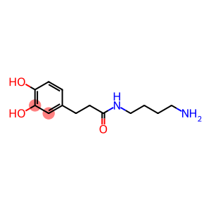 N-(4-Aminobutyl)-3-(3,4-dihydroxyphenyl)propanamide