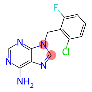 9-[(2-Chloro-6-fluorophenyl)methyl]purin-6-amine
