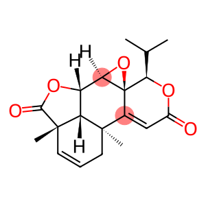 (1aR,10aβ,10bα)-2β-Isopropyl-5bα,8aβ-dimethyl-8bβ,9,10a,10b-tetrahydro-4H,6H-furo[2',3',4':4,5]oxireno[2,3]naphtho[2,1-c]pyran-4,9-dione