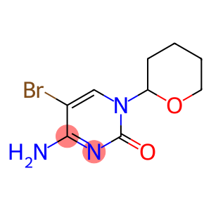 4-Amino-5-bromo-1-(tetrahydro-2H-pyran-2-yl)pyrimidin-2(1H)-one