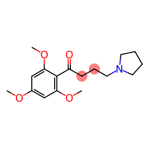 4-(1-pyrrolidinyl)-1-(2,4,6-trimethoxyphenyl)-1-butanon