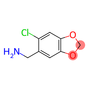 (6-氯苯并[d][1,3]二氧杂环戊烯-5-基)甲胺