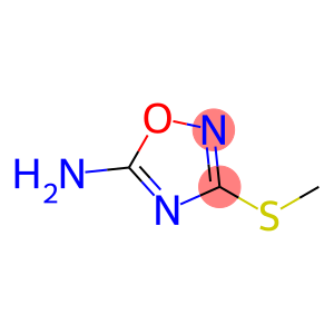 1,2,4-Oxadiazol-5-amine,3-(methylthio)-(9CI)