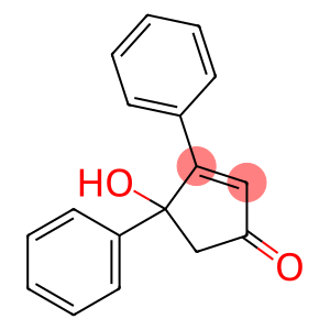 2-Cyclopenten-1-one, 4-hydroxy-3,4-diphenyl-