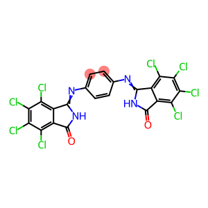 1,4-Phenylenediaminebis(4,5,6,7-tetrachloroisoindolin-1-one-3-ylidene)