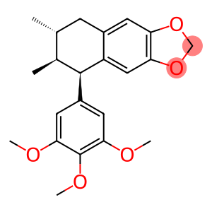 (5R)-5,6,7,8-Tetrahydro-6β,7α-dimethyl-5-(3,4,5-trimethoxyphenyl)naphtho[2,3-d]-1,3-dioxole