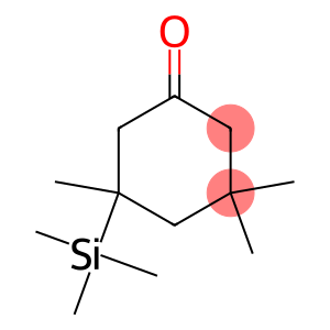 Cyclohexanone, 3,3,5-trimethyl-5-(trimethylsilyl)-
