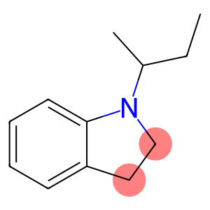 2,3-Dihydro-1-(1-methylpropyl)-1H-indole