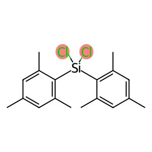 dichloro[bis(2,4,6-trimethylphenyl)]silane