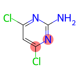 2-amino-4,6-dichoropyrimidine