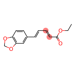 all-trans-5-(3,4-Methylendioxyphenyl)-2,4-pentadiensaeureethylester
