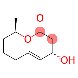2H-Oxecin-2-one, 3,4,7,8,9,10-hexahydro-4-hydroxy-10-methyl-, [4S-(4R* ,5E,10S*)]-