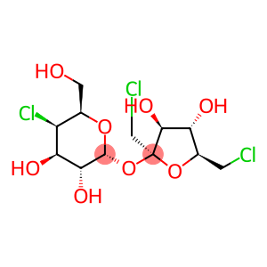1,6-dichloro-1,6-dideoxyhex-2-ulofuranosyl 4-chloro-4-deoxyhexopyranoside