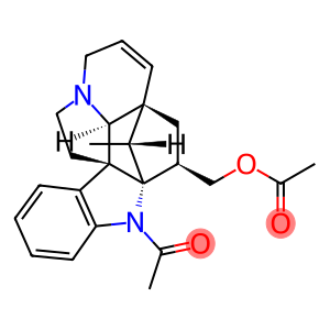 2,20-Cycloaspidospermidine-3-methanol, 1-acetyl-6,7-didehydro-, acetate (ester), (2α,3β,5α,12R,19α,20R)- (9CI)
