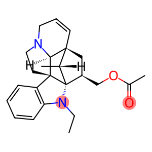 (5α,12β,19α,20R)-6,7-Didehydro-1-ethyl-2α,20-cycloaspidospermidine-3β-methanol acetate