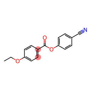 Benzoic acid, 4-ethoxy-, 4-cyanophenyl ester