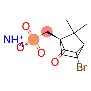 ammonium (1S-endo)-[3-bromo-7,7-dimethyl-2-oxobicyclo[2.2.1]hept-1-yl]methanesulphonate