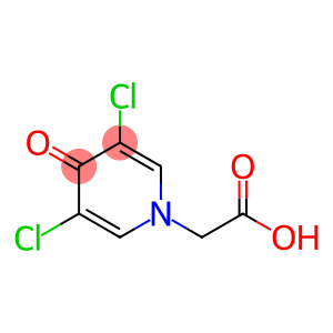 头孢西酮中间体,3,5-二氯-4-吡啶酮-1-乙酸