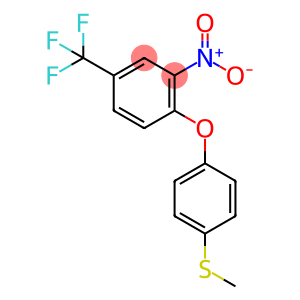 1-[4-(METHYLTHIO)PHENOXY]-2-NITRO-4-(TRIFLUOROMETHYL)BENZENE