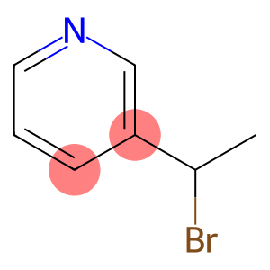 Pyridine, 3-(1-bromoethyl)- (9CI)