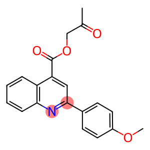 2-oxopropyl 2-(4-methoxyphenyl)-4-quinolinecarboxylate