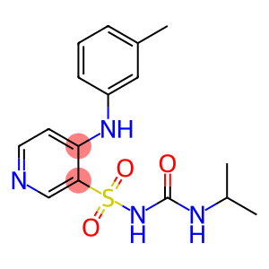 N-(Isopropylcarbamoyl)-4-(m-tolylamino)pyridine-3-sulfonamideTorasemide