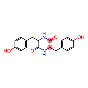 3,6-Bis(4-hydroxybenzyl)piperazine-2,5-dione