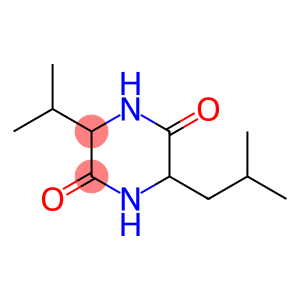 2,5-Piperazinedione, 3-(1-methylethyl)-6-(2-methylpropyl)-