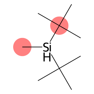二叔丁基甲基-1H-硅烷