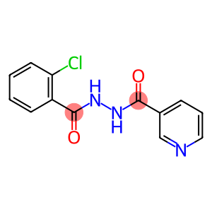 2-chloro-N'-(3-pyridinylcarbonyl)benzohydrazide