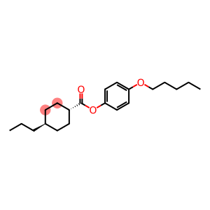 trans-4-Propylcyclohexanecarboxylic acid 4-(pentyloxy)phenyl ester