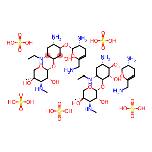 Netilmicin sulphate, 1-N-Ethylsisomicin