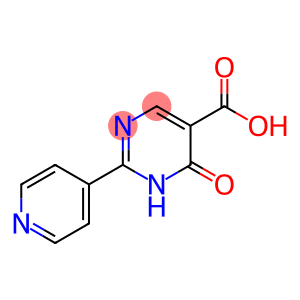 1,6-dihydro-6-oxo-2-(4-pyridinyl)-5-pyrimidinecarboxylic acid