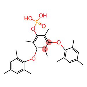 2-bis(2,4,6-trimethylphenoxy)phosphoryloxy-1,3,5-trimethyl-benzene