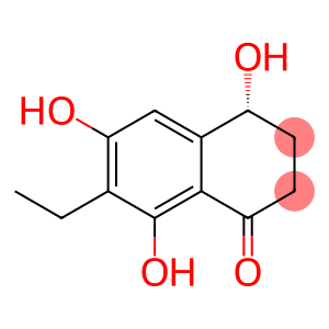 [R,(+)]-7-Ethyl-3,4-dihydro-4,6,8-trihydroxynaphthalene-1(2H)-one